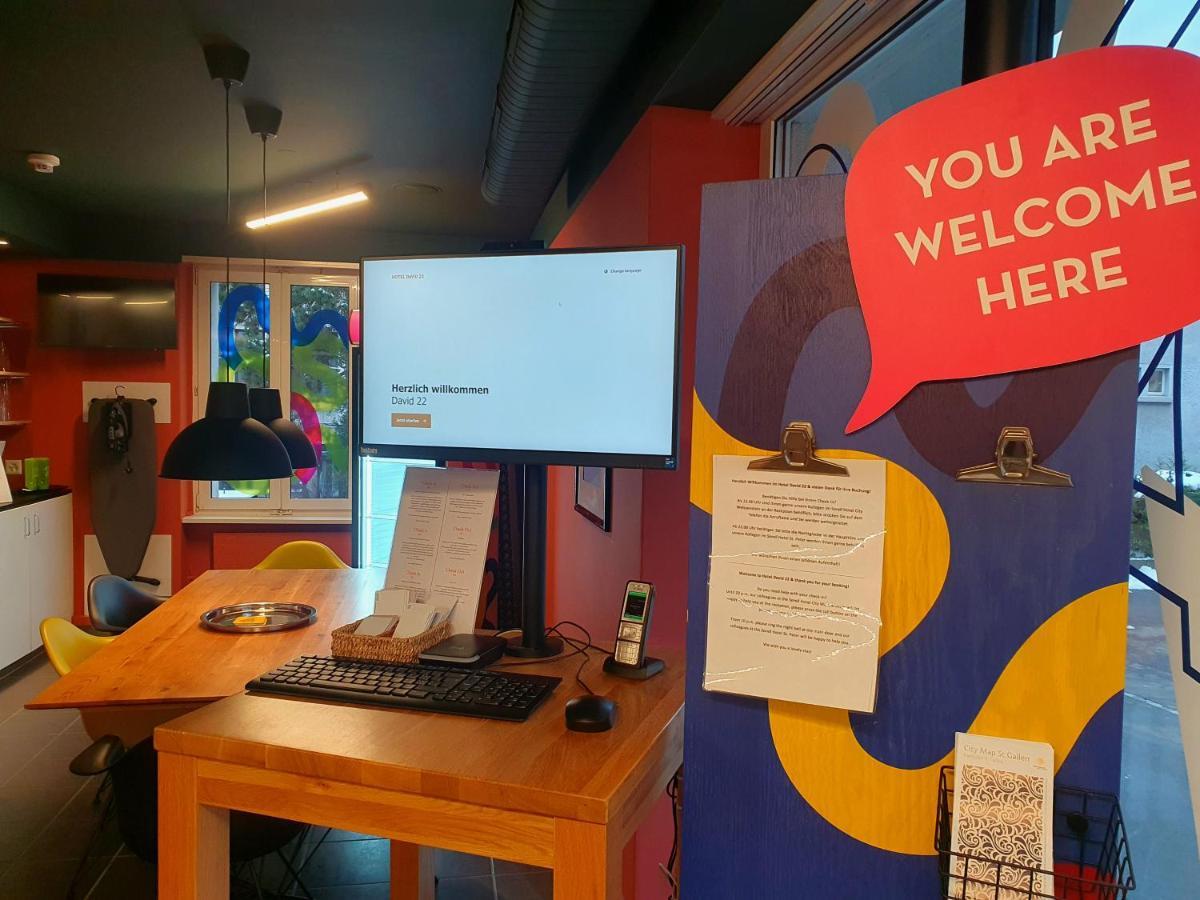 Self Check-In Hotel David 22 St. Gallen Kültér fotó